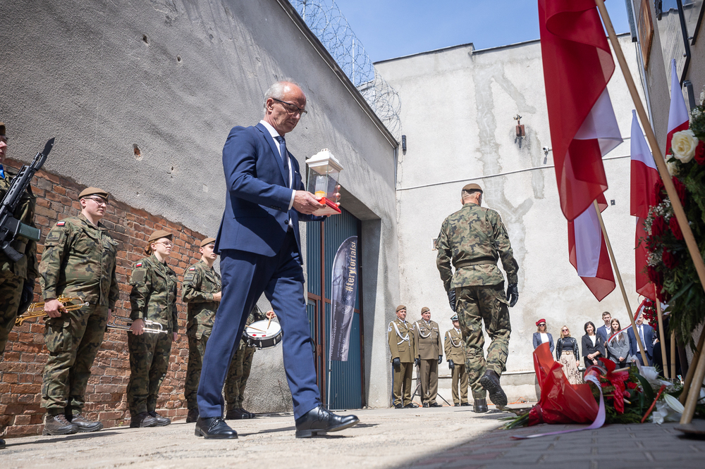75. rocznica śmierci kpt. Gracjana Klaudiusza Fróga ps. Szczerbiec – Warszawa, 11 maja 2026. Fot. Sławek Kasper (IPN)