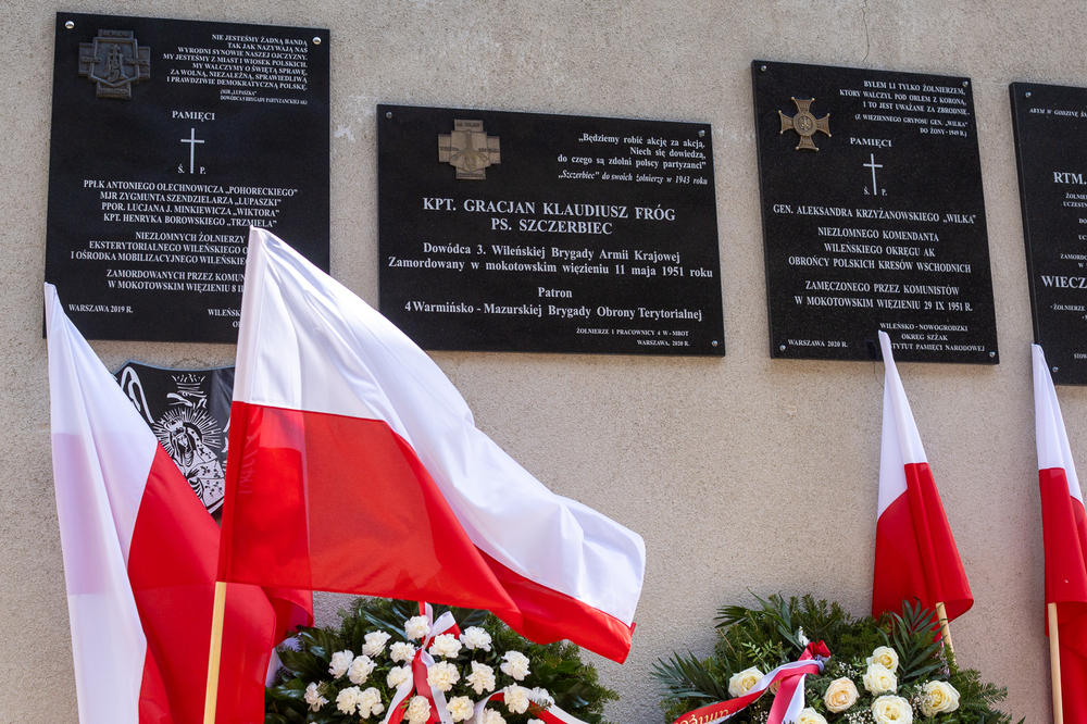 75. rocznica śmierci kpt. Gracjana Klaudiusza Fróga ps. Szczerbiec – Warszawa, 11 maja 2026. Fot. Sławek Kasper (IPN)