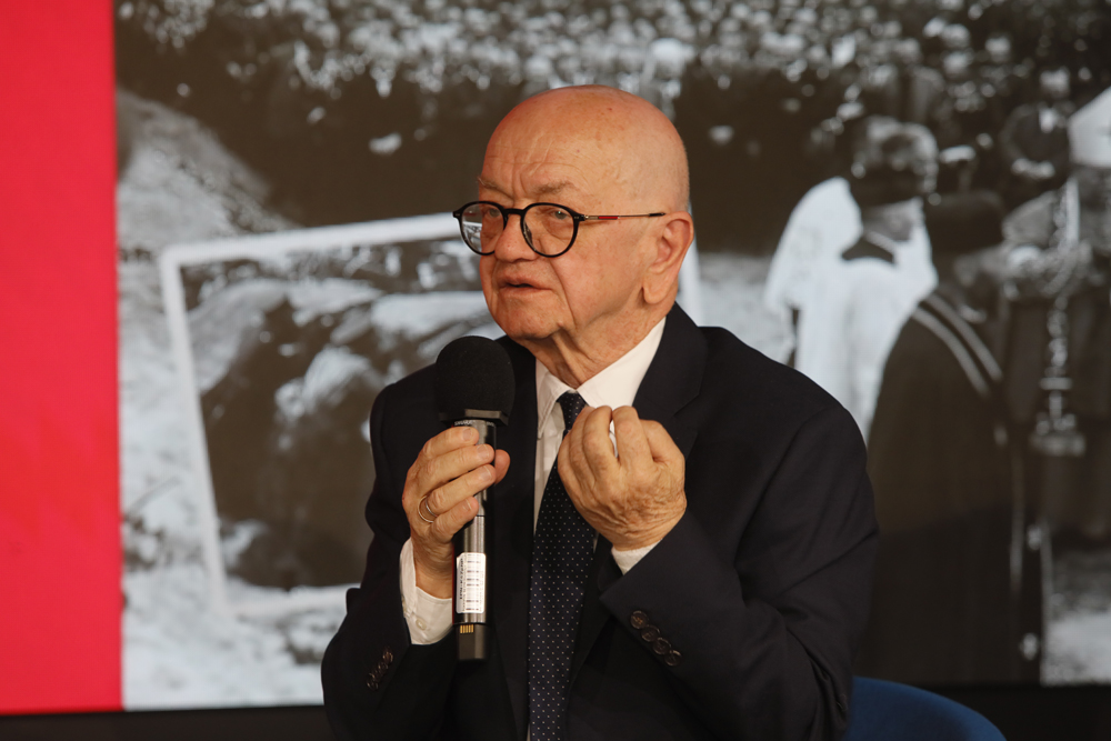 Przewrót majowy. Dyskusja w 100. rocznicę – Warszawa, 11 maja 2026. Na zdj. prof. dr hab. Włodzimierz Suleja. Fot. Piotr Życieński (IPN)