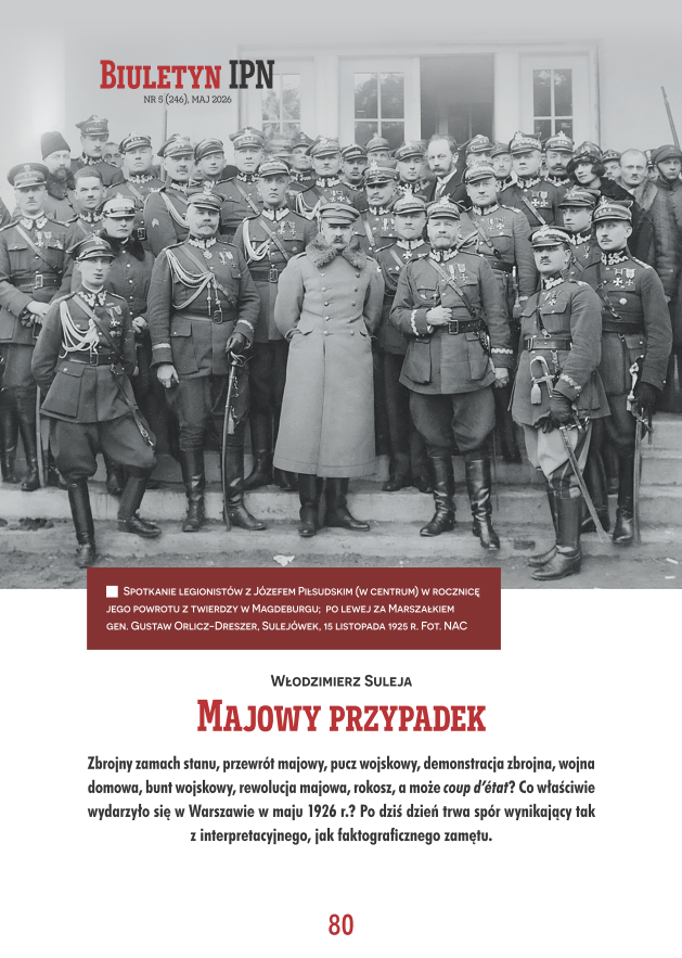 Włodzimierz Suleja: Majowy przypadek – „Biuletyn IPN”