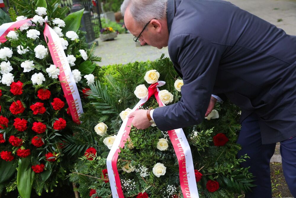 W jedną ziemię wsiąkła krew nasza... – rocznica przewrotu majowego – Warszawa, 12 maja 2026. Na zdj. zastępca prezesa IPN dr hab. Karol Polejowski. Fot. Dariusz Skrzyniarz (IPN)