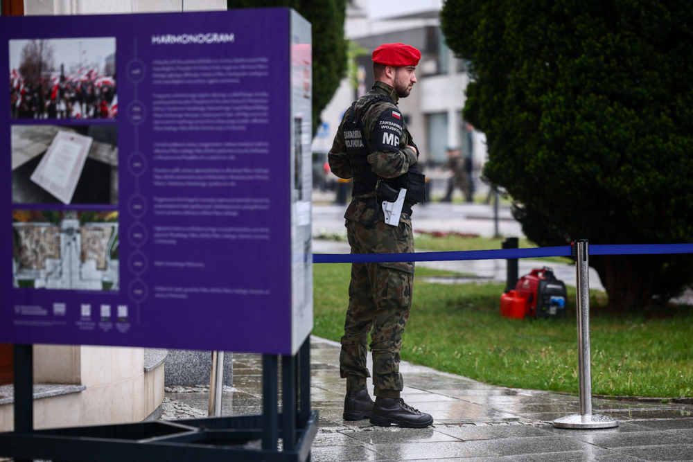 W jedną ziemię wsiąkła krew nasza... – rocznica przewrotu majowego – Warszawa, 12 maja 2026. Fot. Sławek Kasper (IPN)