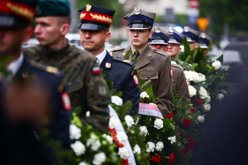 W jedną ziemię wsiąkła krew nasza... – rocznica przewrotu majowego – Warszawa, 12 maja 2026. Fot. Sławek Kasper (IPN)