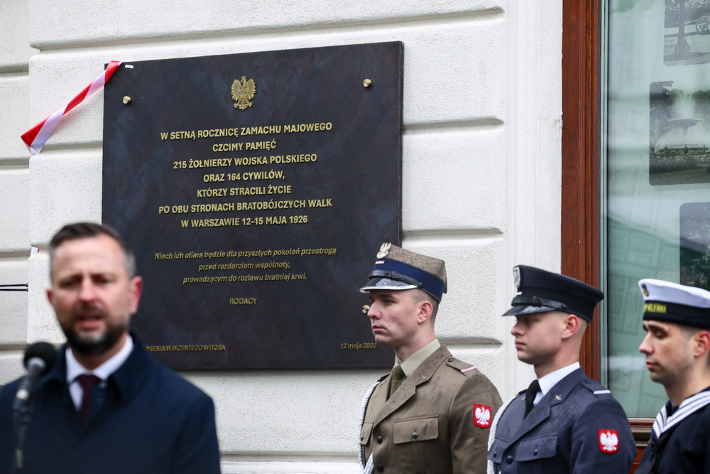 W jedną ziemię wsiąkła krew nasza... – rocznica przewrotu majowego – Warszawa, 12 maja 2026. Fot. Sławek Kasper (IPN)