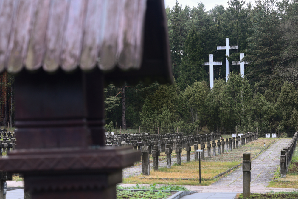 W jedną ziemię wsiąkła krew nasza... – rocznica przewrotu majowego – Cmentarz w Palmirach, 12 maja 2026. Fot. Sławek Kasper (IPN)