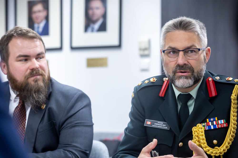 Attaché Obrony Kanady z wizytą w IPN – Warszawa, 13 maja 2026. Fot. Sławek Kasper (IPN)