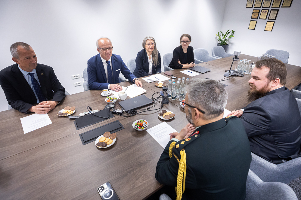 Attaché Obrony Kanady z wizytą w IPN – Warszawa, 13 maja 2026. Fot. Sławek Kasper (IPN)