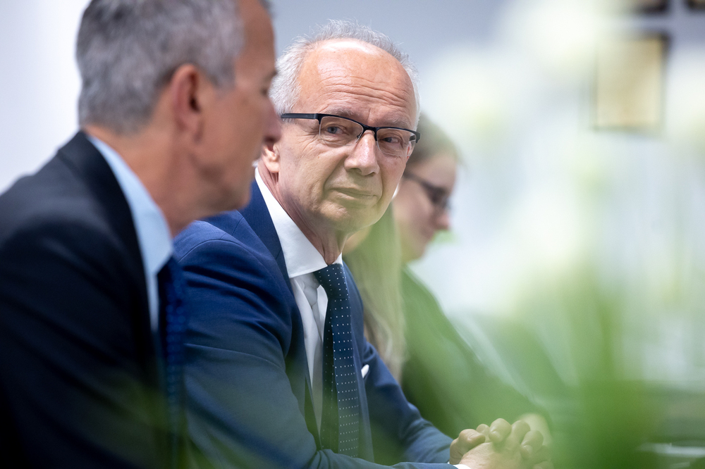 Attaché Obrony Kanady z wizytą w IPN. Na zdj. zastępca prezesa IPN dr hab. Krzysztof Szwagrzyk – Warszawa, 13 maja 2026. Fot. Sławek Kasper (IPN)