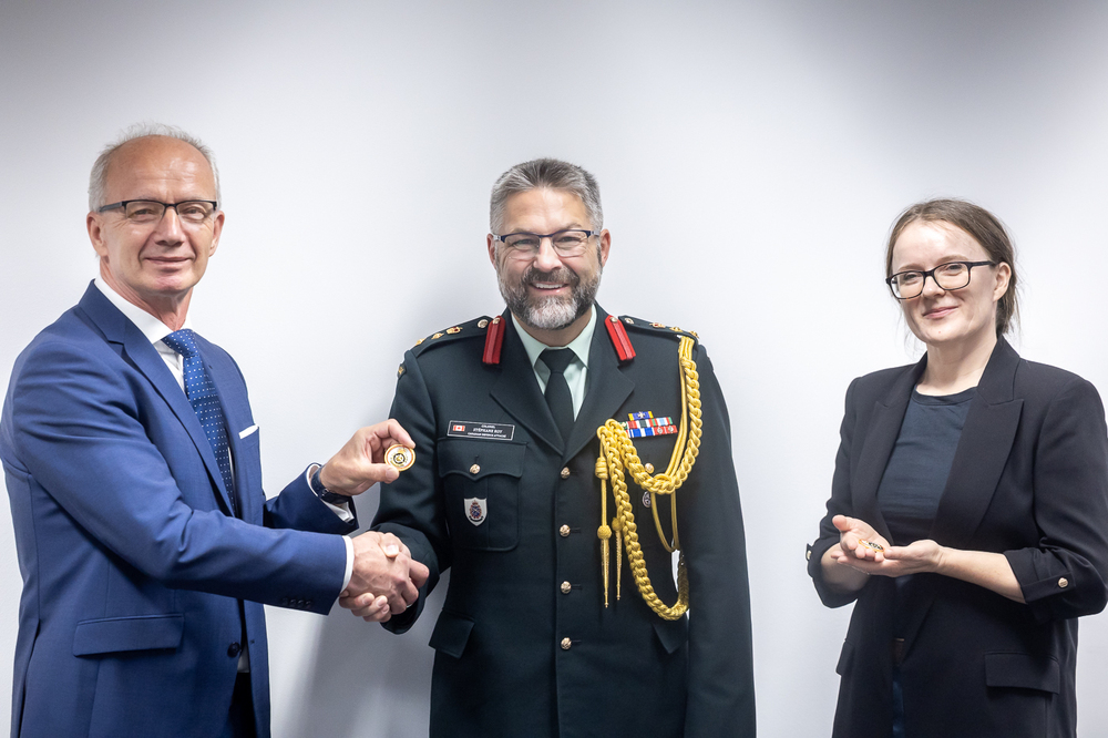Attaché Obrony Kanady z wizytą w IPN – Warszawa, 13 maja 2026. Fot. Sławek Kasper (IPN)
