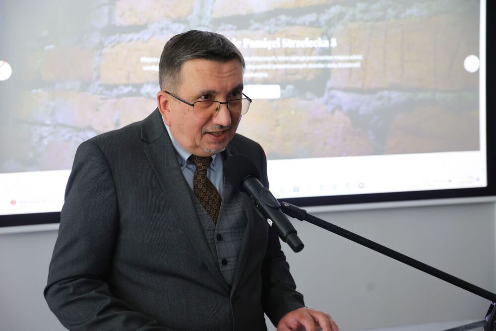 Otwarcie nowej siedziby Oddziału IPN w Warszawie – 13 maja 2026. Na zdj. dyrektor Oddziału IPN w Warszawie dr Tomasz Łabuszewski. Fot. Dariusz Skrzyniarz (IPN)