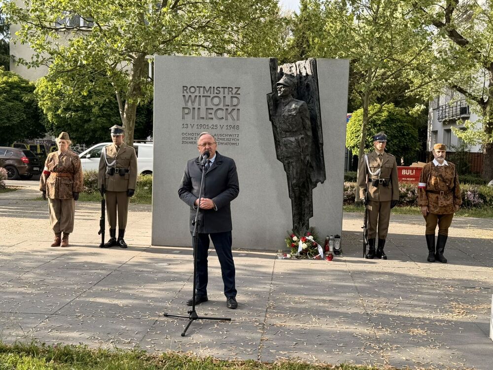 Uroczystości upamiętniające 125. rocznicę urodzin Witolda Pileckiego – Warszawa, 13 maja 2026. Fot. IPN