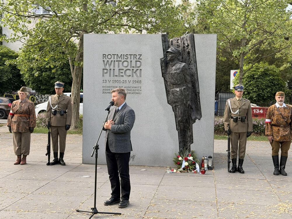 Uroczystości upamiętniające 125. rocznicę urodzin Witolda Pileckiego – Warszawa, 13 maja 2026. Fot. IPN