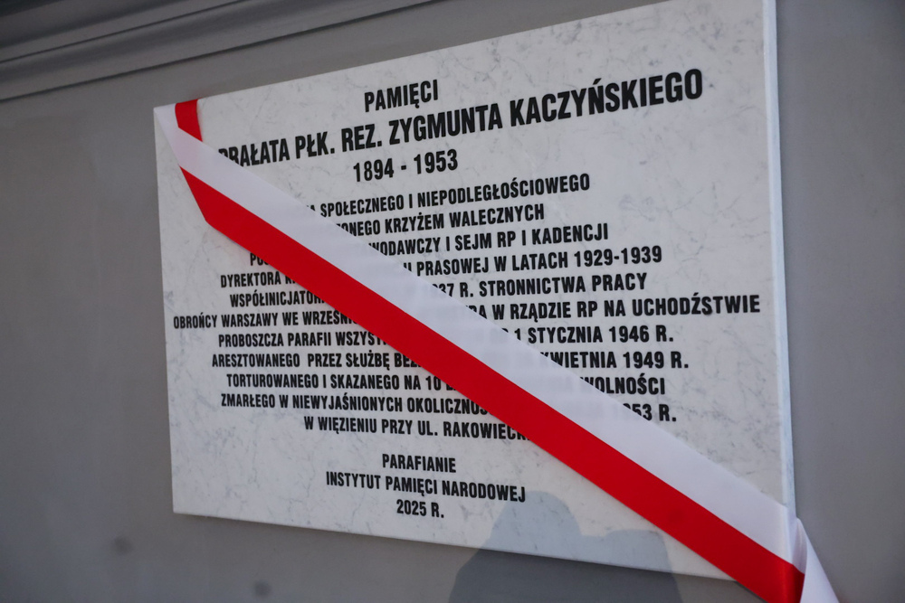 Upamiętniliśmy ks. Zygmunta Kaczyńskiego – Warszawa, 14 maja 2026. Fot. Dariusz Skrzyniarz (IPN)