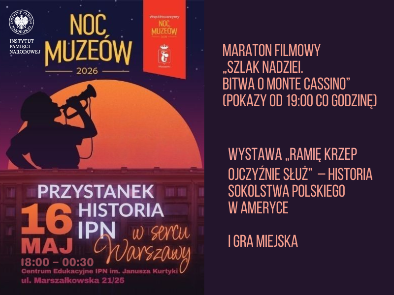 Noc Muzeów w Centrum Edukacyjnym IPN