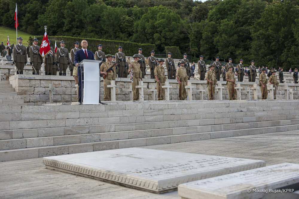 Obchody 82. rocznicy bitwy o Monte Cassino – 18 maja 2026. Fot. Mikołaj Bujak (KPRP)
