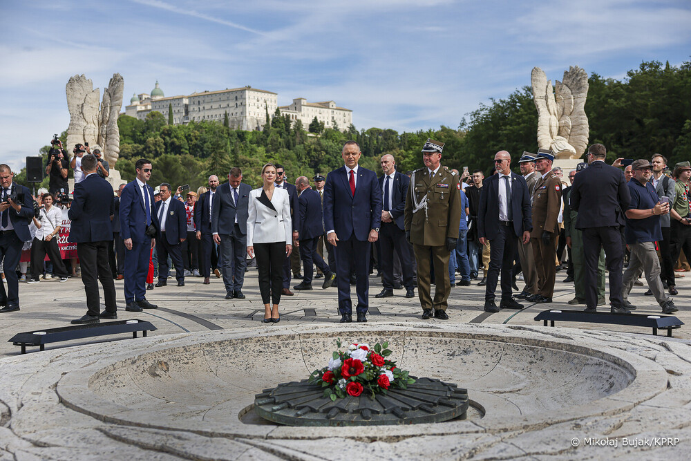 Obchody 82. rocznicy bitwy o Monte Cassino – 18 maja 2026. Fot. Mikołaj Bujak (KPRP)