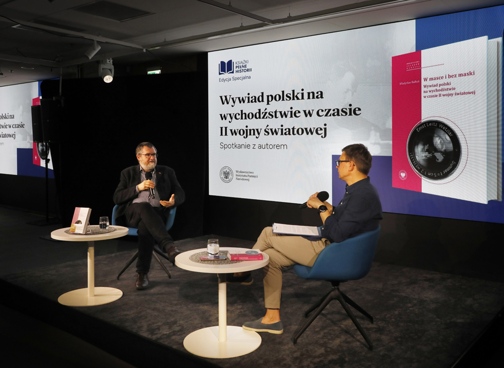 Spotkania z cyklu „Książki Pełne Historii” – edycja specjalna Sygnety Wydawnictwa IPN – Warszawa, 18 maja 2026. Fot. Piotr Życieński (IPN)