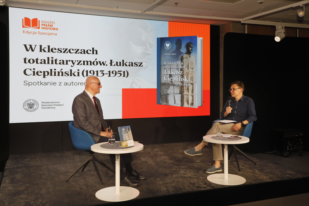 Spotkania z cyklu „Książki Pełne Historii” – edycja specjalna Sygnety Wydawnictwa IPN – Warszawa, 18 maja 2026. Fot. Piotr Życieński (IPN)