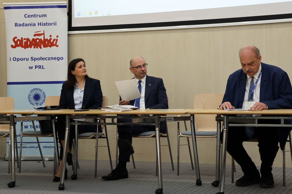 „Żywili i bronili” Ludzie i organizacje niezależnego ruchu związkowego na wsi w latach 1980–1989 – Toruń, 21 maja 2026. Fot. Dariusz Ganczar (IPN)