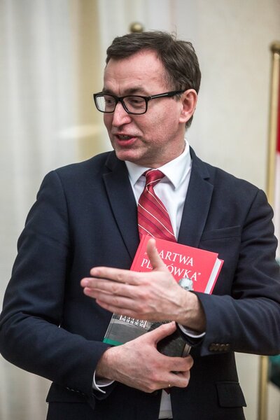 Dyskusja wokół publikacji Andrása Horyego „Martwa Placówka...” – Warszawa, 13 marca 2018. Fot. Sławomir Kasper (IPN)