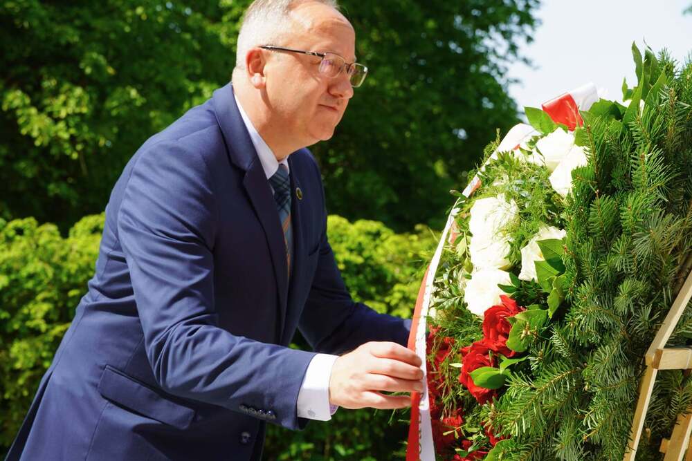 Pamięci rtm. Witolda Pileckiego. Głubczyce, 24 maja 2026 roku. Fot. Denis Olejak (IPN)