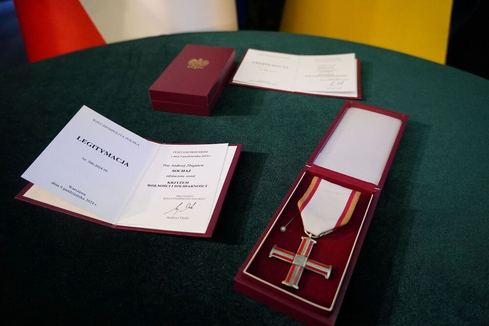 Spotkanie Dam i Kawalerów Krzyża Wolności i Solidarności w Opolu – 25 maja 2026. Fot. Denis Olejak (IPN)