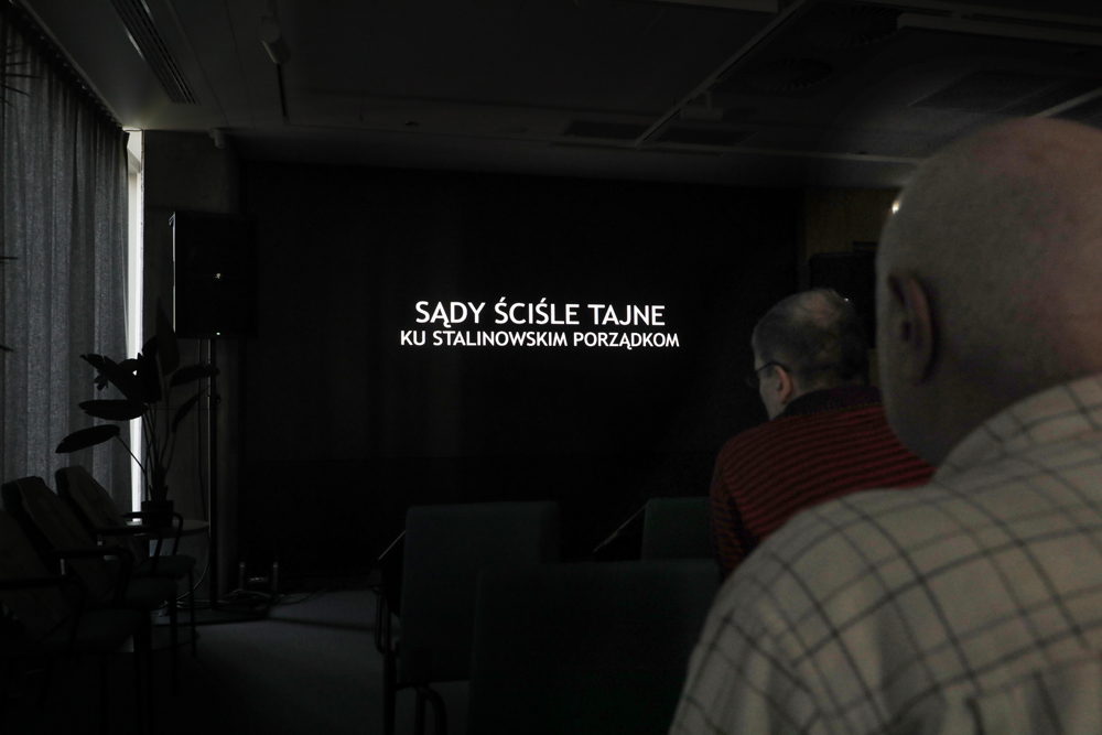 Pokaz filmów dokumentalnych „Sądy Ściśle Tajne” – Warszawa, 25 maja 2026. Fot. Piotr Życieński (IPN)