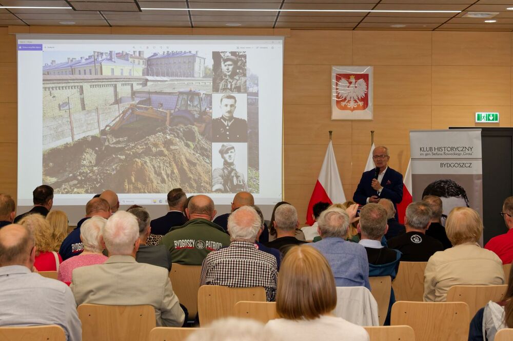 Polska szuka bohaterów – spotkanie z dr. hab. Krzysztofem Szwagrzykiem, zastępcą prezesa IPN –  Bydgoszcz, 28 maja 2026. Fot. Dariusz Ganczar (IPN)