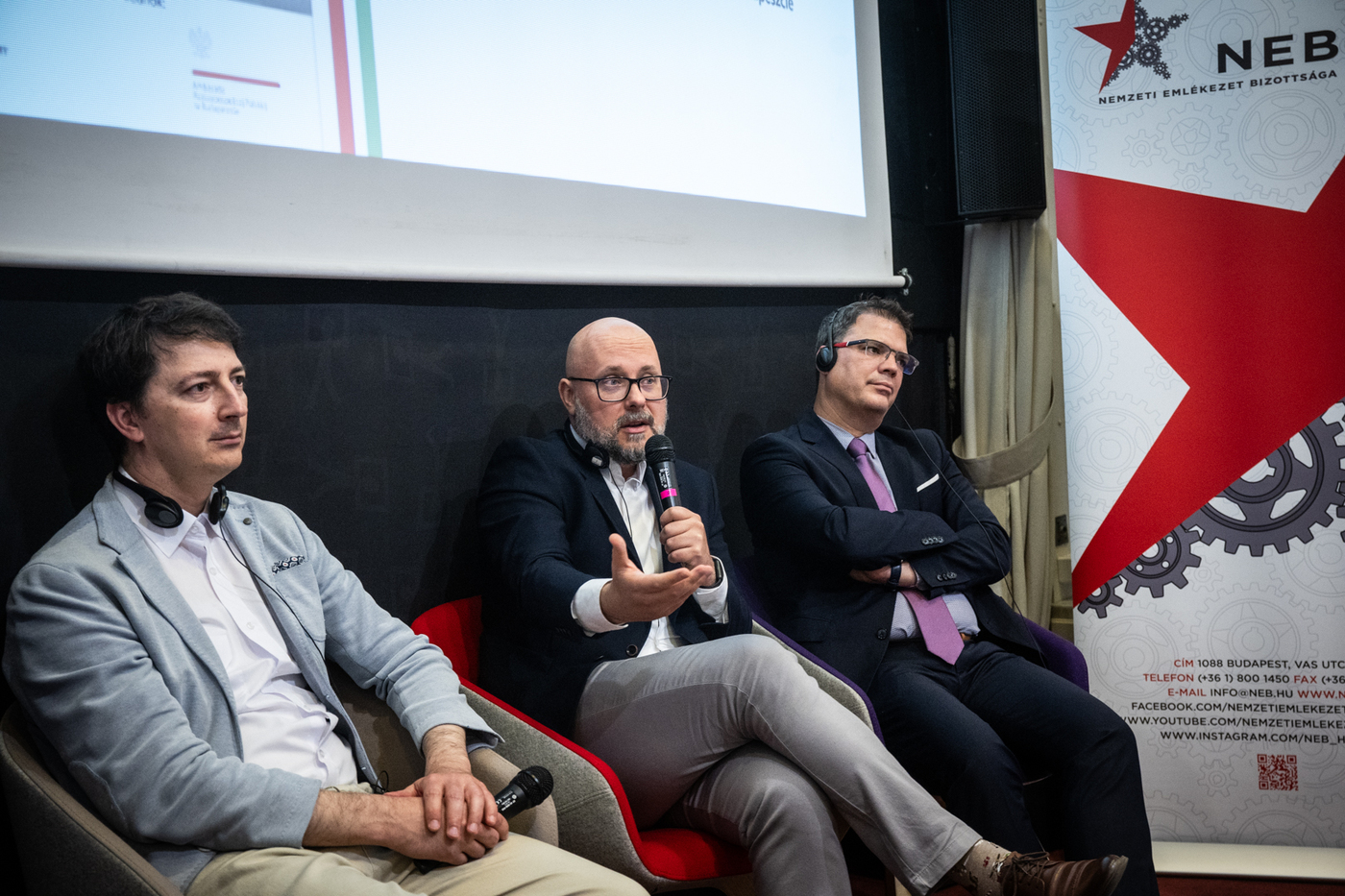 Konferencja „Dwie drogi rewolucji. Rok 1956 w Polsce i na Węgrzech” – Budapeszt, 29 maja 2026. Fot. NEB