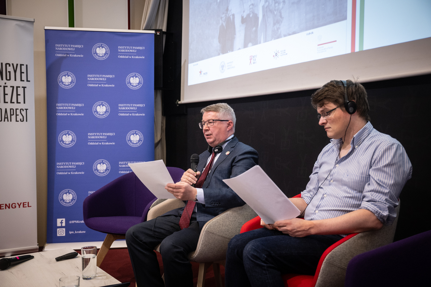 Konferencja „Dwie drogi rewolucji. Rok 1956 w Polsce i na Węgrzech” – Budapeszt, 29 maja 2026. Fot. NEB