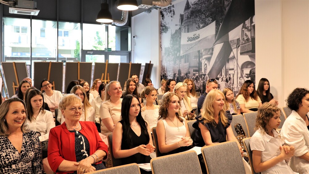 Wyjazd edukacyjny laureatów konkursu „Epizody z najnowszej historii Polski w komiksie”. Fot. Karol Litwin (IPN)
