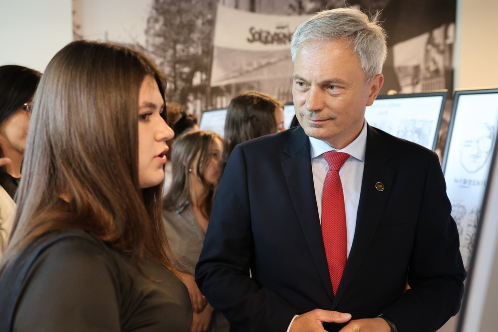 Wyjazd edukacyjny laureatów konkursu „Epizody z najnowszej historii Polski w komiksie”. Fot. Karol Litwin (IPN)