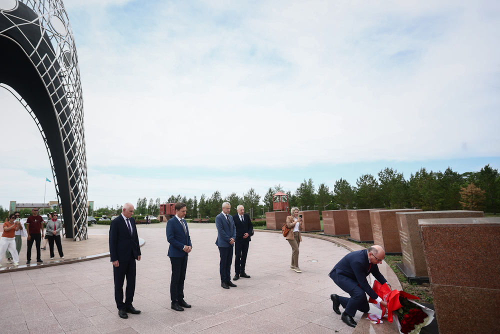 Wizyta w Muzeum-Memoriale AŁŻIR, Akmol, 30.05.2026. Fot. Sławek Kasper (IPN)