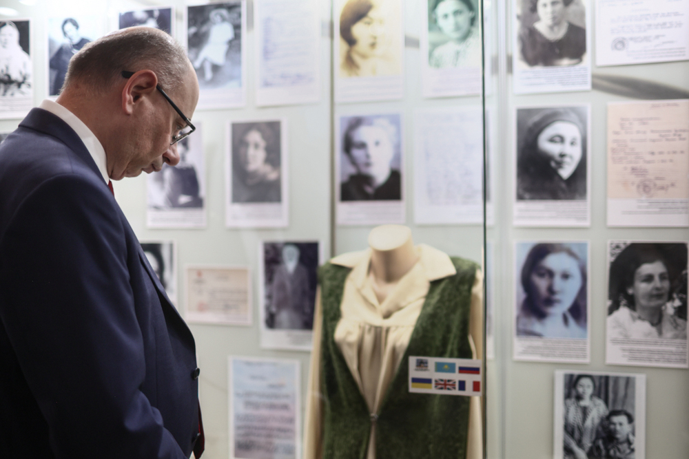 Wizyta w Muzeum-Memoriale AŁŻIR, Akmol, 30.05.2026. Fot. Sławek Kasper (IPN)