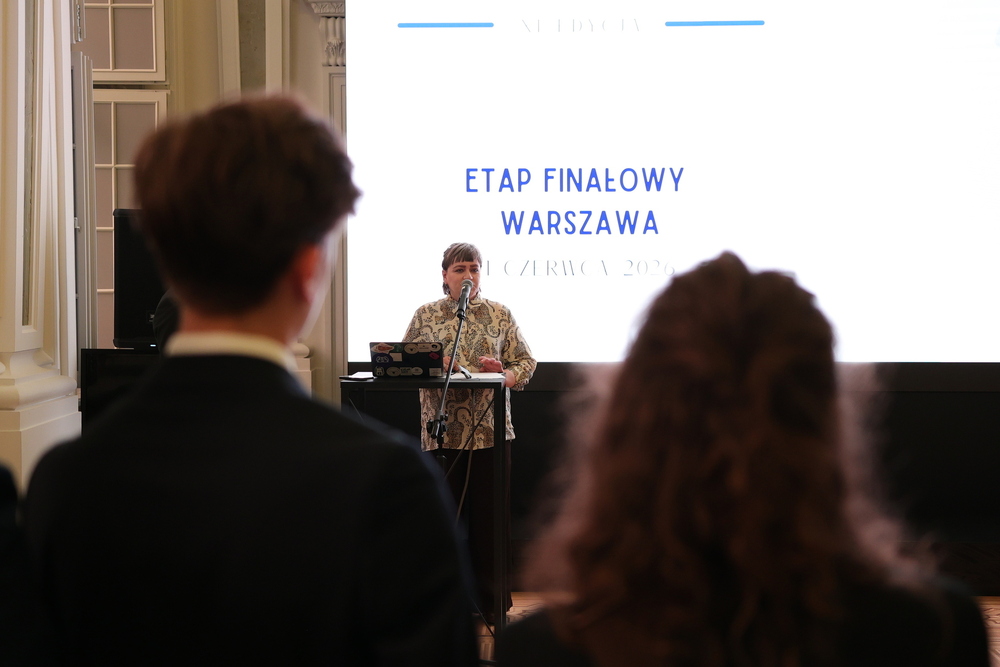 Pierwszy dzień finałowego etapu XI Turnieju Debat Historycznych IPN – Warszawa, 1 czerwca 2026. Fot. Rafał Pękalski (IPN)