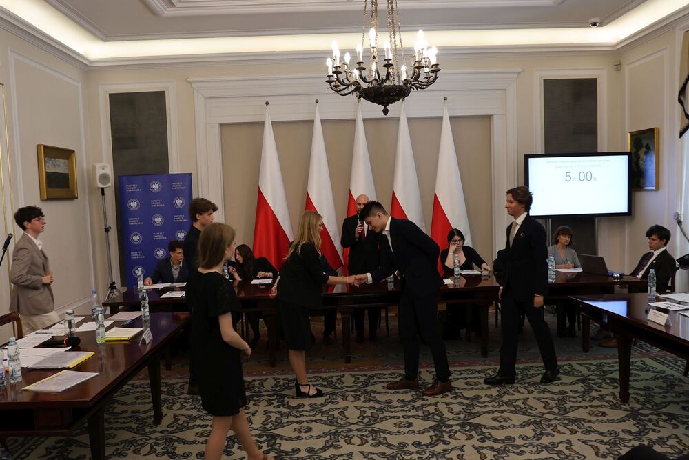 Laureaci XI Turnieju Debat Historycznych IPN – Warszawa, 2 czerwca 2026. Fot. Rafał Pękalski