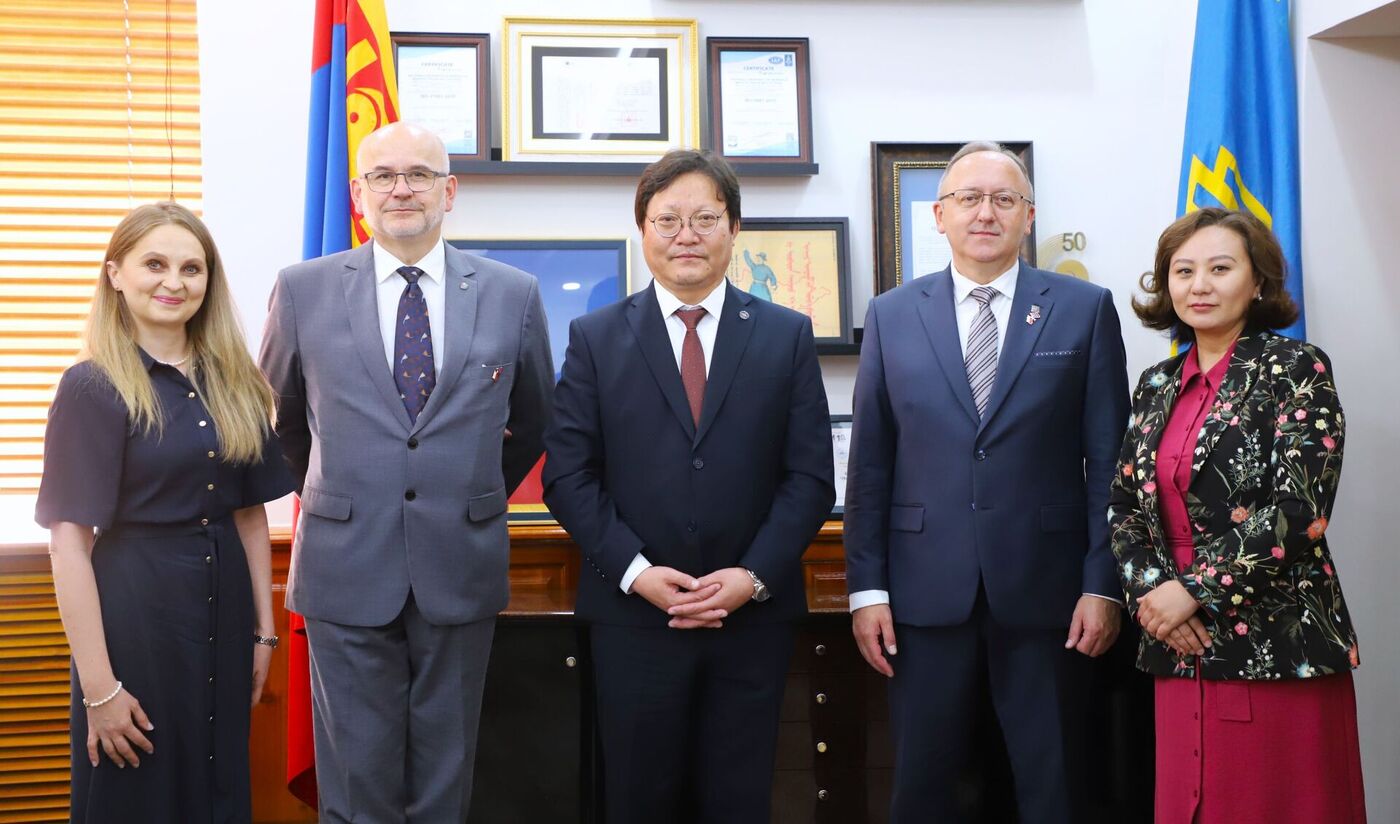 IPN podpisał porozumienie o współpracy z Komisją ds. Rehabilitacji Mongolii – 2 czerwca 2026. Fot. National University of Mongolia
