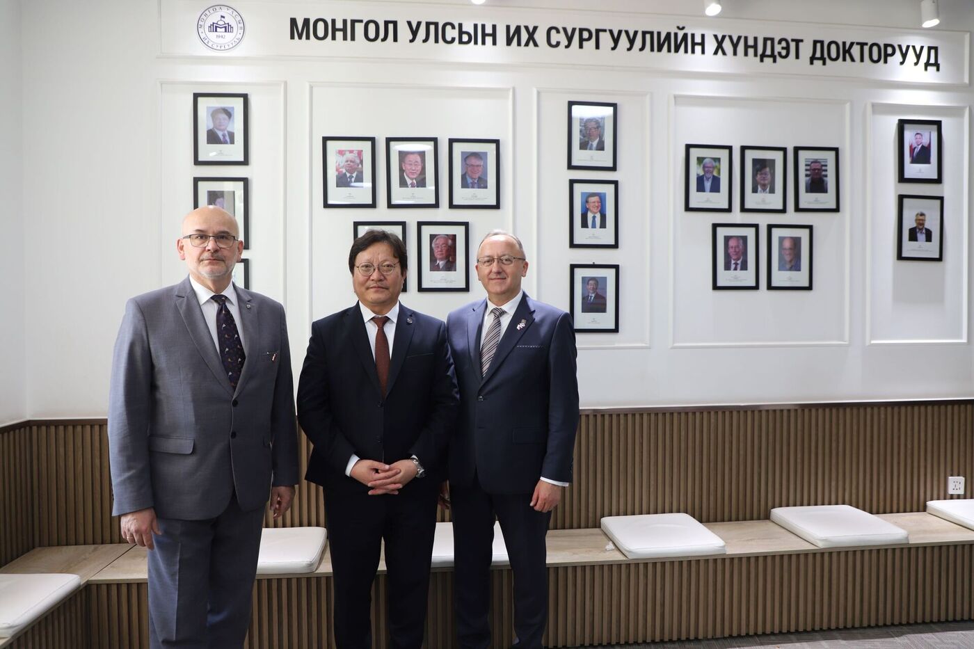 IPN podpisał porozumienie o współpracy z Komisją ds. Rehabilitacji Mongolii – 2 czerwca 2026. Fot. National University of Mongolia