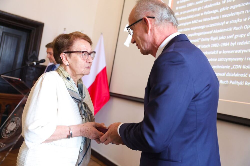 Wręczenie Krzyży Wolności i Solidarności byłym działaczom opozycji antykomunistycznej – Warszawa, 3 czerwca 2026. Fot. Dariusz Skrzyniarz (IPN)