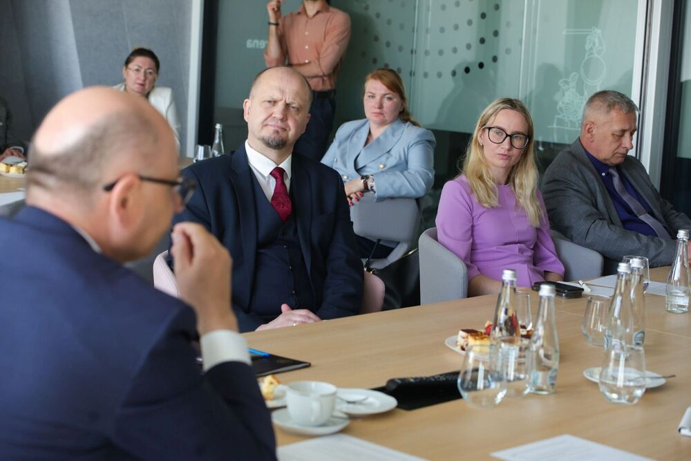 Parlamentarzyści z Estonii z wizytą w IPN – Warszawa, 9 czerwca 2026. Fot. Dariusz Skrzyniarz (IPN)