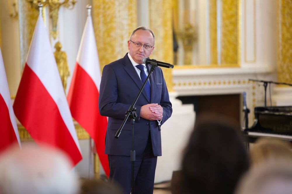 Gala wręczenia nagrody IPN „Kustosz Pamięci Narodowej”. Na zdj. dr hab. Karol Polejowski, zastępca prezesa IPN – Warszawa, 10 czerwca 2026. Fot. Dariusz Skrzyniarz (IPN)