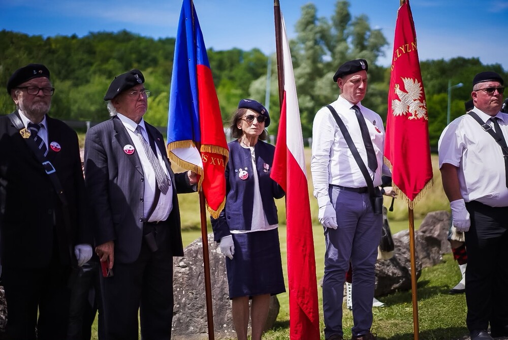 Generał Stanisław Maczek patronem ulicy w Montbard – 13 czerwca 2026. Fot. Mateusz Niegowski (IPN)