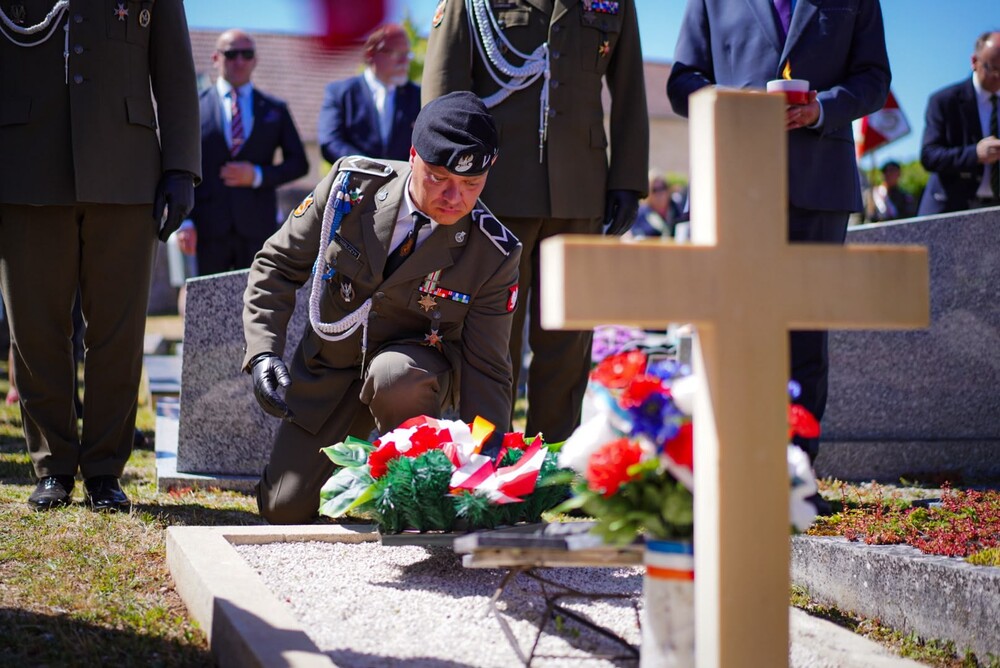 Cmentarz w Savigny-le-Sec – 14 czerwca 2026. Fot. Mateusz Niegowski (IPN)