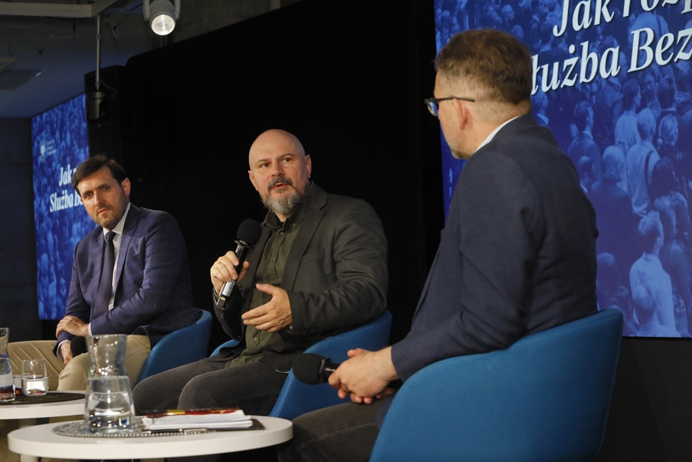 Spotkanie otwarte „Jak rozpadała się Służba Bezpieczeństwa?” – Warszawa, 15 czerwca 2026. Fot. Piotr Życieński (IPN)