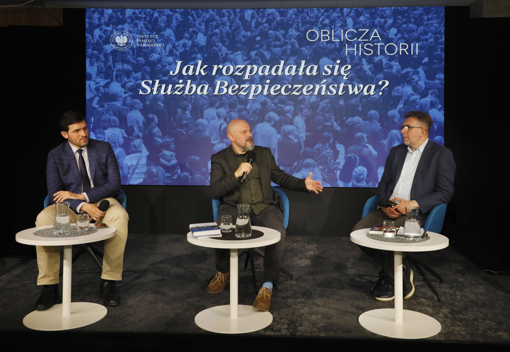 Spotkanie otwarte „Jak rozpadała się Służba Bezpieczeństwa?” – Warszawa, 15 czerwca 2026. Fot. Piotr Życieński (IPN)