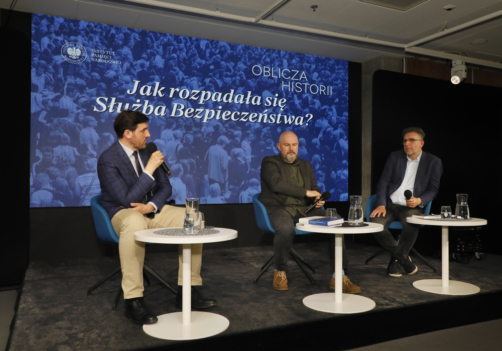 Spotkanie otwarte „Jak rozpadała się Służba Bezpieczeństwa?” – Warszawa, 15 czerwca 2026. Fot. Piotr Życieński (IPN)
