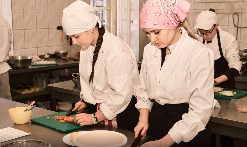 Na zdj. Zespół Szkół Gastronomiczno-Hotelarskich w Grudziądzu