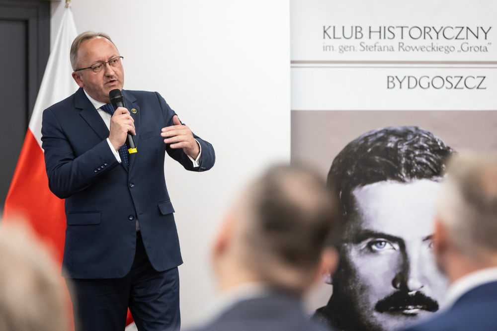 Wykład o żołnierzach 5. Wileńskiej Brygady AK. Bydgoszcz, 17 czerwca 2026 r. Fot. Roman Jocher (IPN)