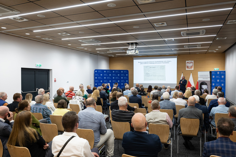 Wykład o żołnierzach 5. Wileńskiej Brygady AK. Bydgoszcz, 17 czerwca 2026 r. Fot. Roman Jocher (IPN)