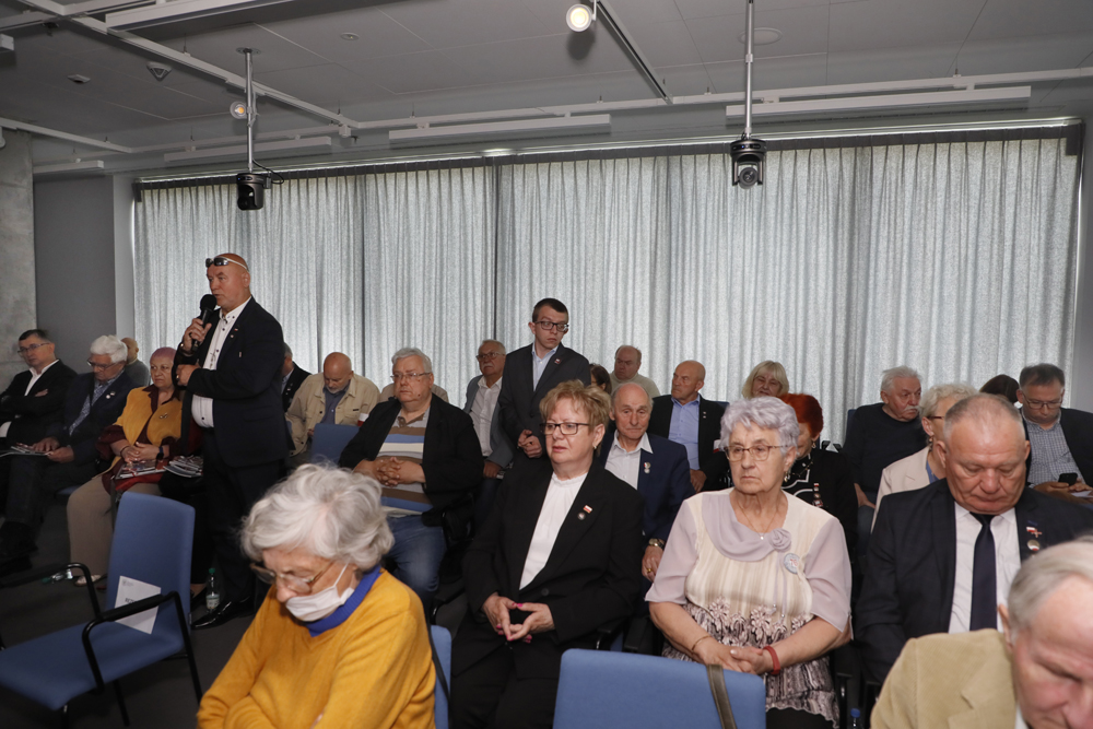 Konferencja naukowa „Radom, Ursus, Płock… Protesty robotnicze w czerwcu 1976 r. – spojrzenie po półwieczu” – Warszawa, 16 czerwca 2026. Fot. Piotr Życieński (IPN)
